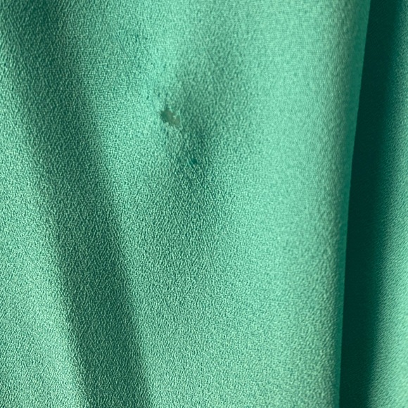 Turquoise Button Blouse - Picture 4 of 4